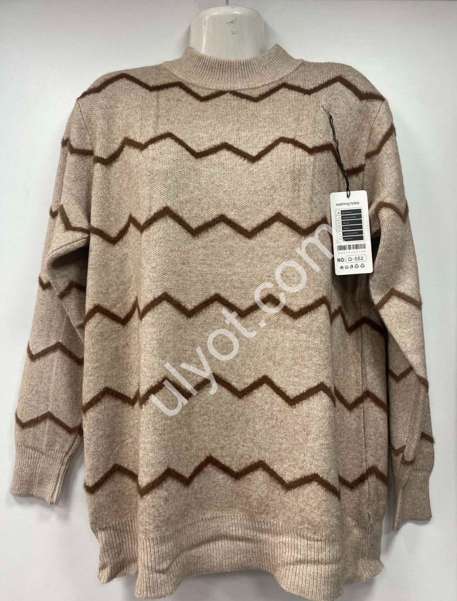 СВІТЕР (ONE SIZE 52-54) МІКС Q-552