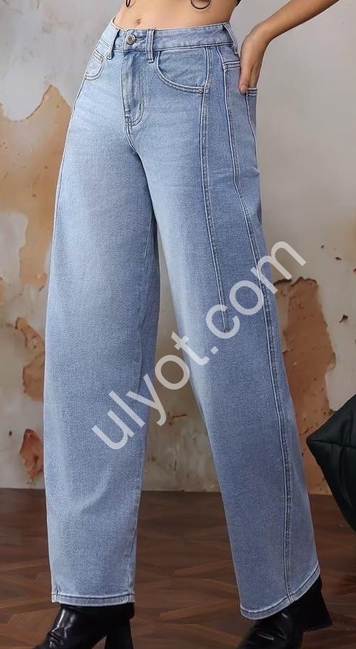 ДЖИНСИ M.SARA (XS-XL) БЛАКИТНИЙ 1558-5H