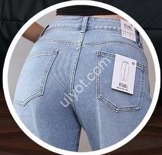 ДЖИНСИ M.SARA (XS-XL) БЛАКИТНИЙ 1558-5H