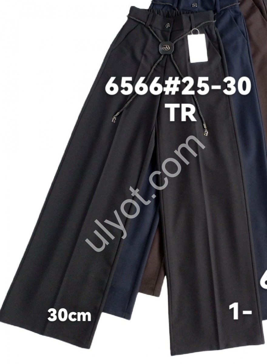 БРЮКИ ( 25-30) ЧЕРНЫЙ 6566/1
