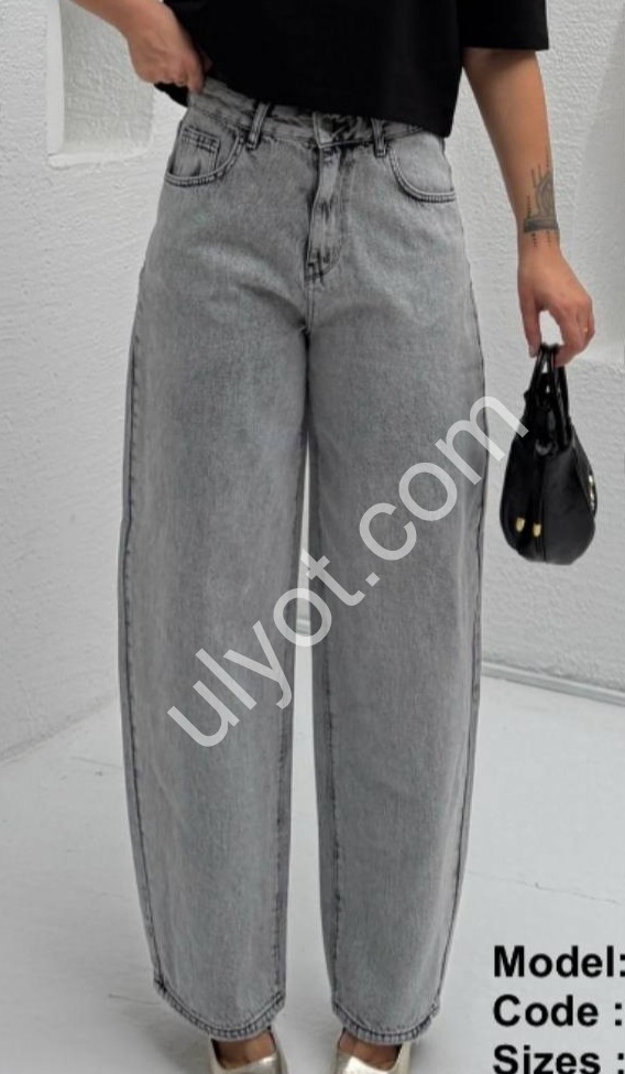 ДЖИНСИ ZEO BASIC (34-42) СІРИЙ 5139