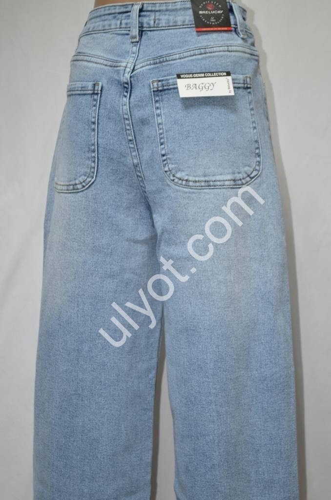 ДЖИНСЫ RELUCKY (28-33) ГОЛУБОЙ 0333-2