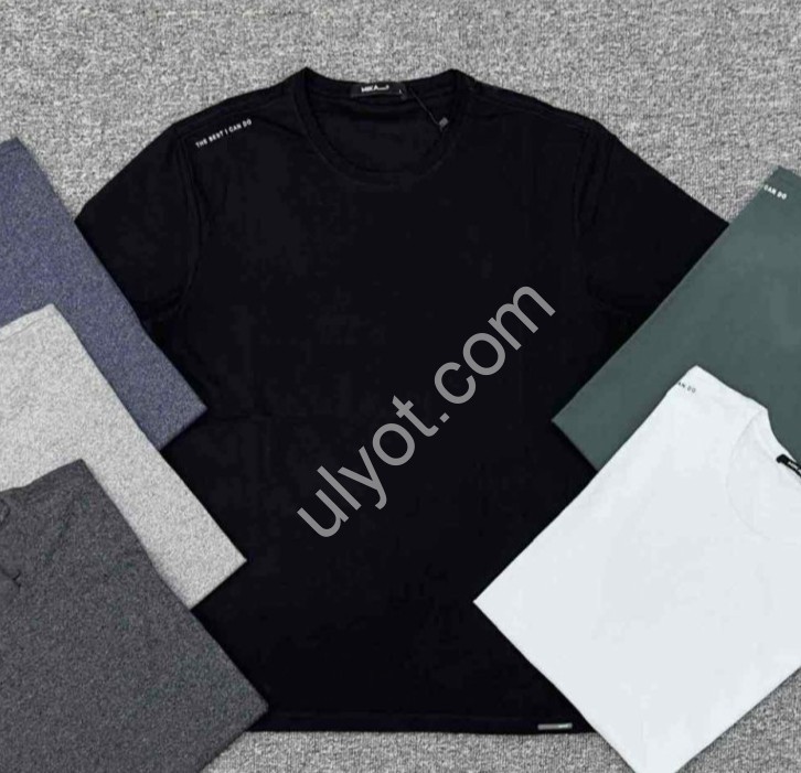 ФУТБОЛКА (M-3XL) ГРАФІТ 1505