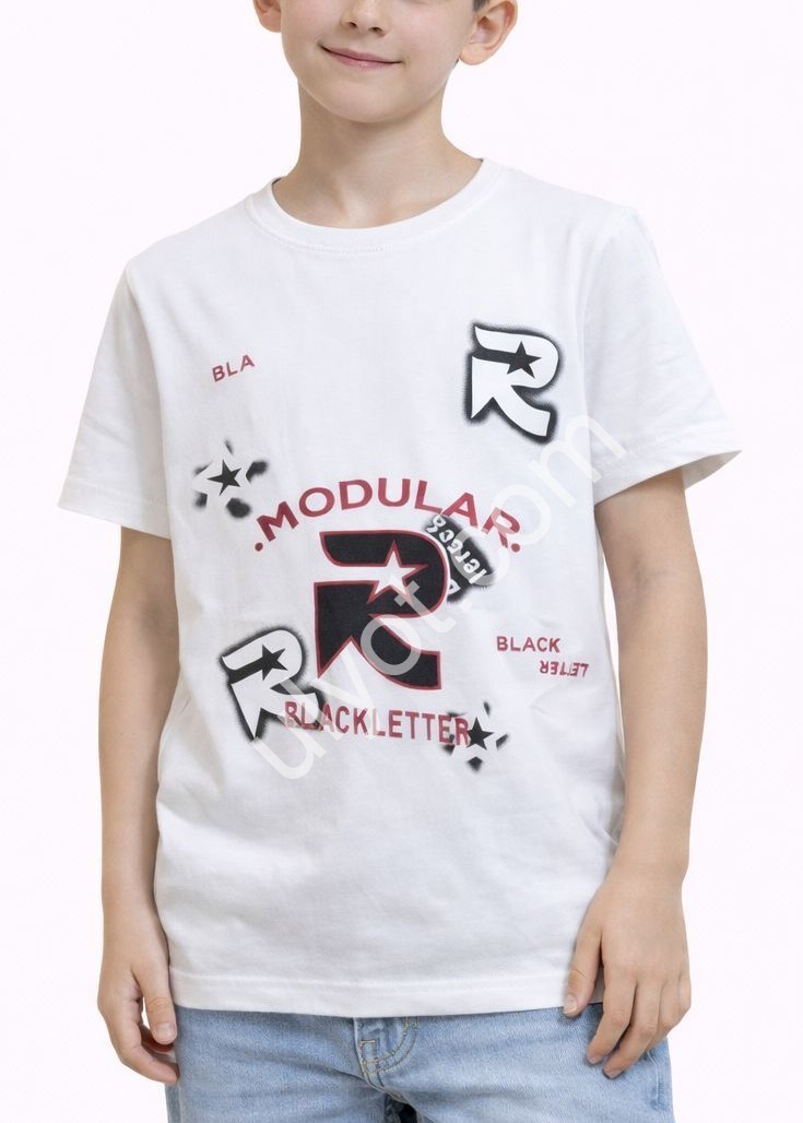 ФУТБОЛКА  (11-16 ЛЕТ) БЕЛЫЙ 