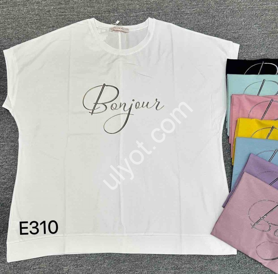 ФУТБОЛКА (ONE SIZE 50-54) МІКС E310