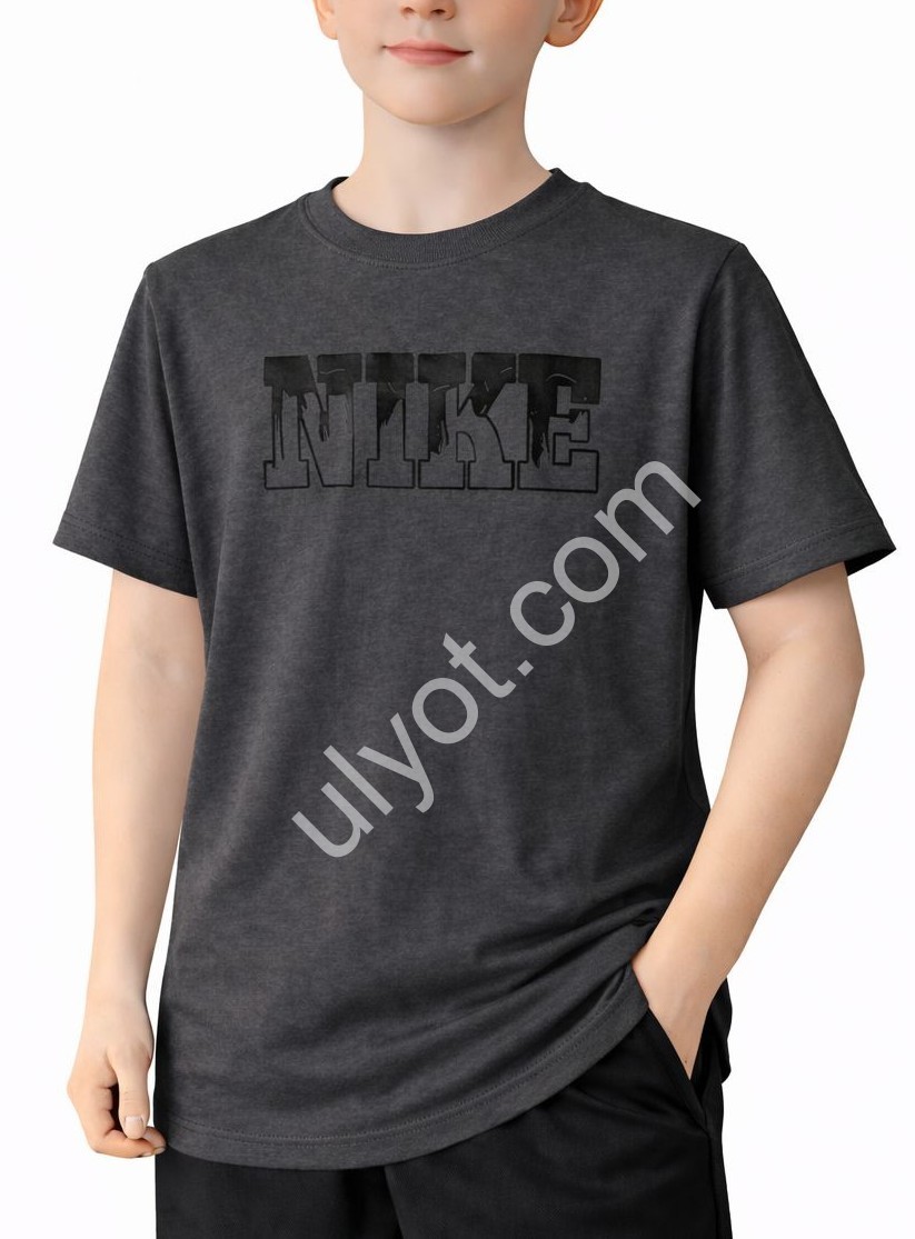 ФУТБОЛКА N02 (11-16 ЛЕТ) ГРАФИТ 