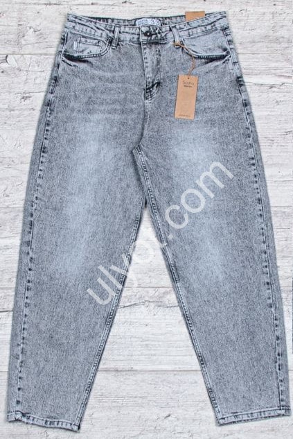 ДЖИНСЫ SASHA (30-36) СЕРЫЙ 2777