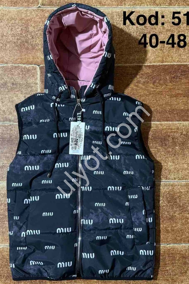 ЖИЛЕТКА (13-17 ЛЕТ) ЧЕРНЫЙ 51