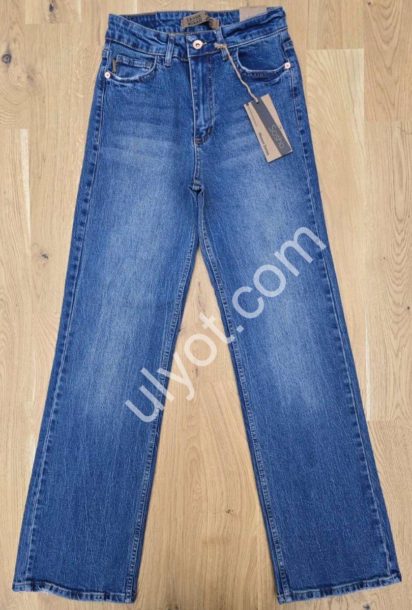 ДЖИНСЫ SASHA (26-31) Т.СИНИЙ 2640