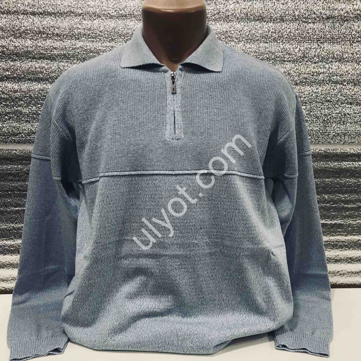 КОФТА DEVANTI (L-2XL) ГОЛУБОЙ 74702