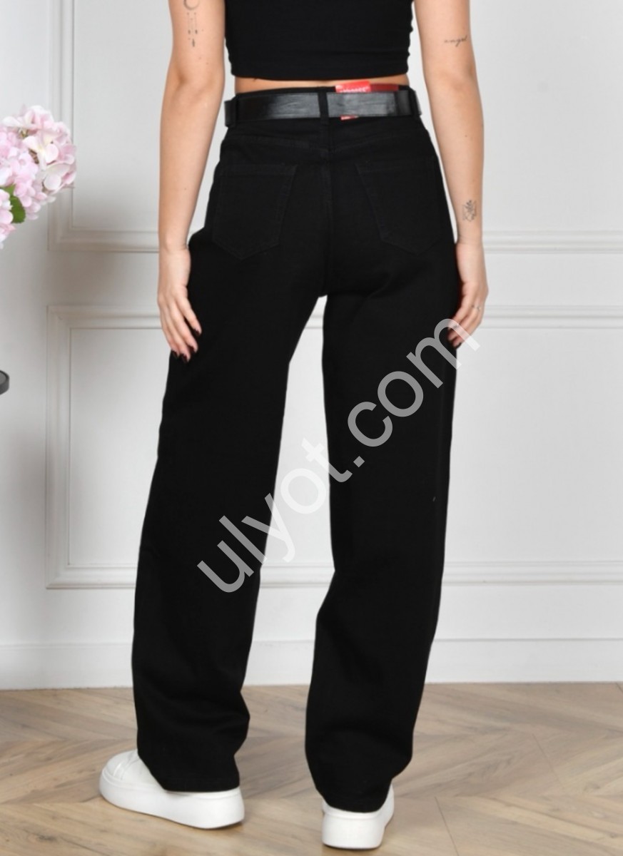 ДЖИНСЫ RTROOSS (25-27) ЧЕРНЫЙ 6132