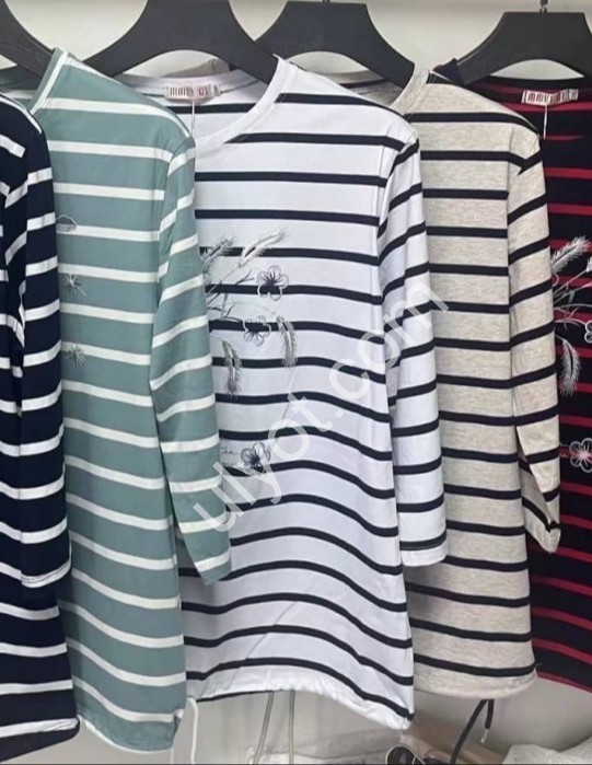 ФУТБОЛКА (2XL-5XL) БЕЛЫЙ 7707