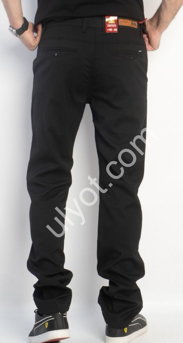 ШЛЮНИ FEERARS (32-42) СМУЖКА ЧОРНИЙ 37-1