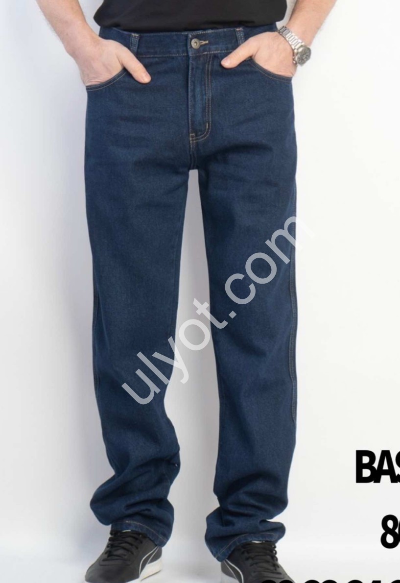 ДЖИНСЫ BASANJIU (32-40) Т.СИНИЙ 803-10