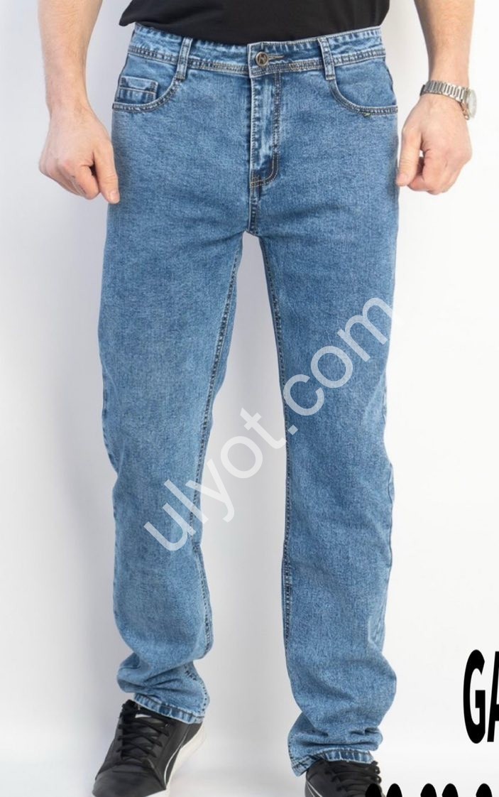 ДЖИНСЫ GAXGAX (32-42) СИНИЙ 1265