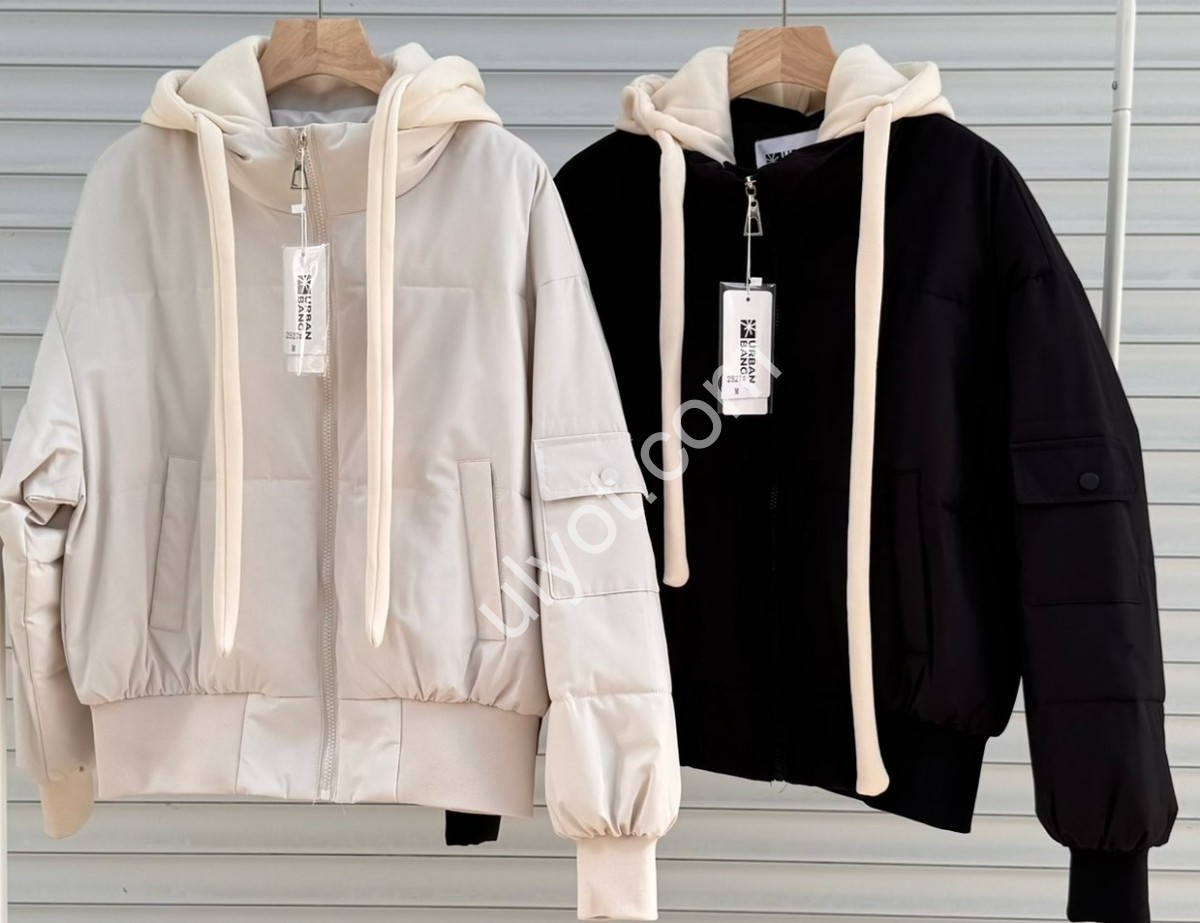 КУРТКА (M-2XL) МОЛОКО 2527