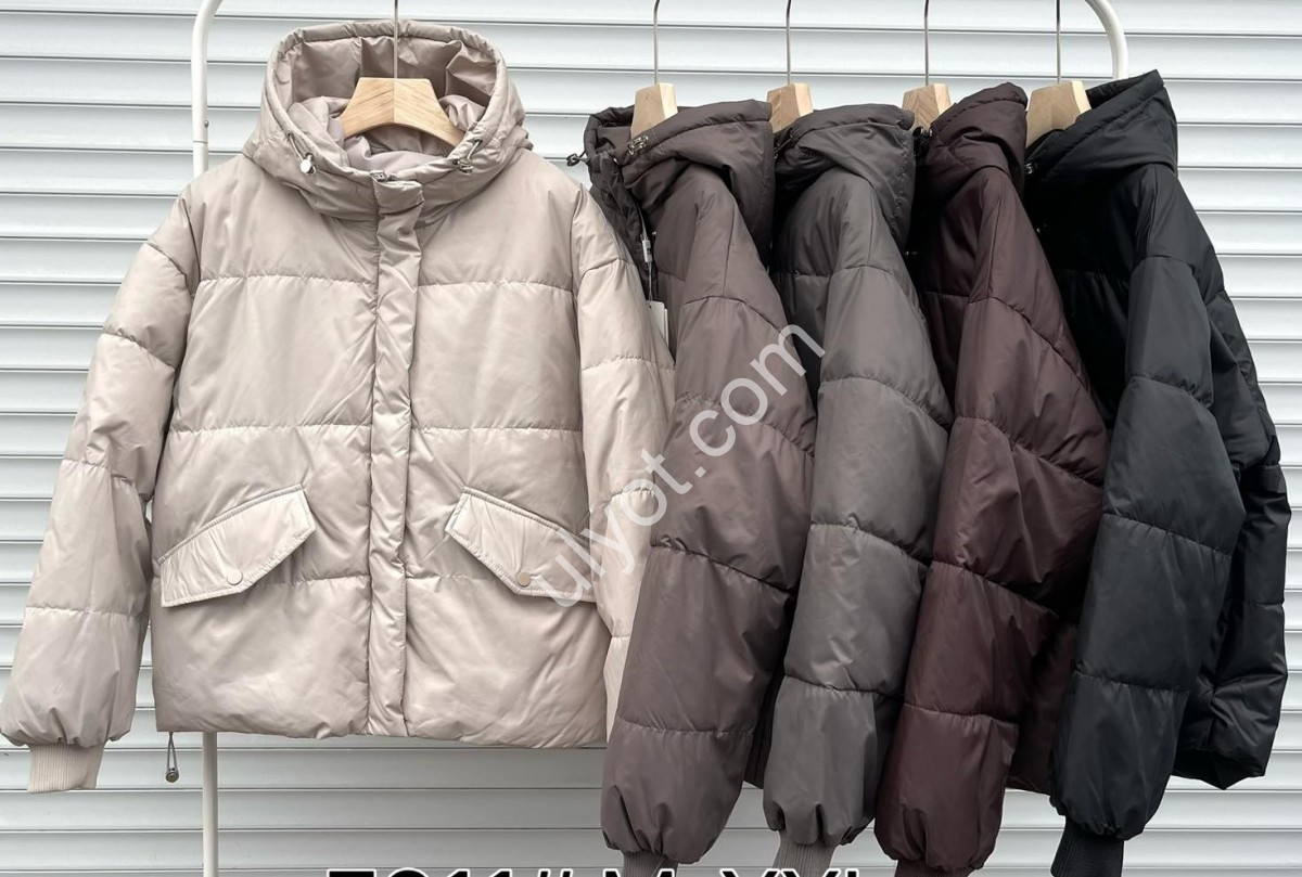 КУРТКА (M-2XL) СЕРЫЙ 7611