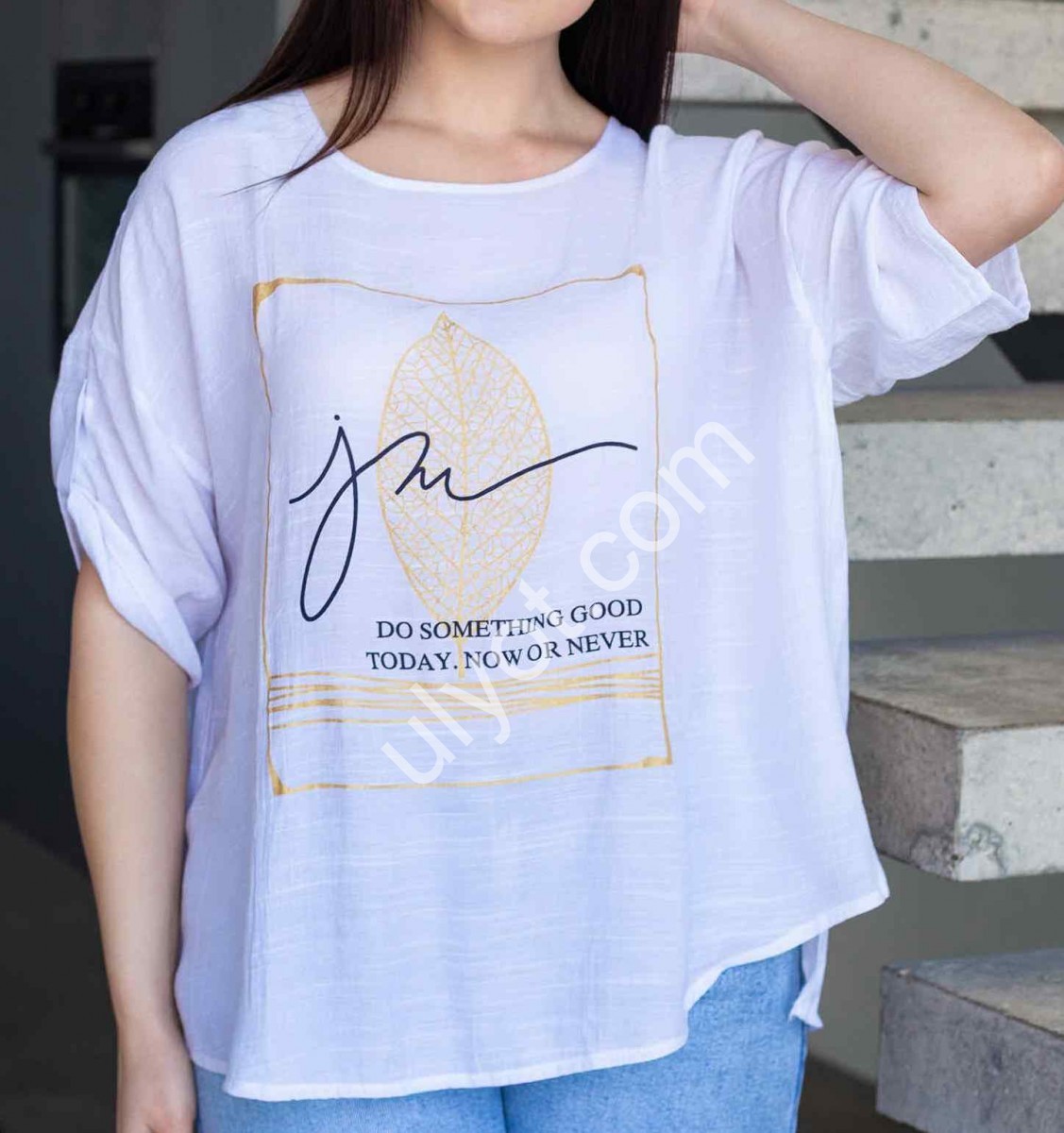 ФУТБОЛКА JJF  (3XL-6XL) КРЕМ 365