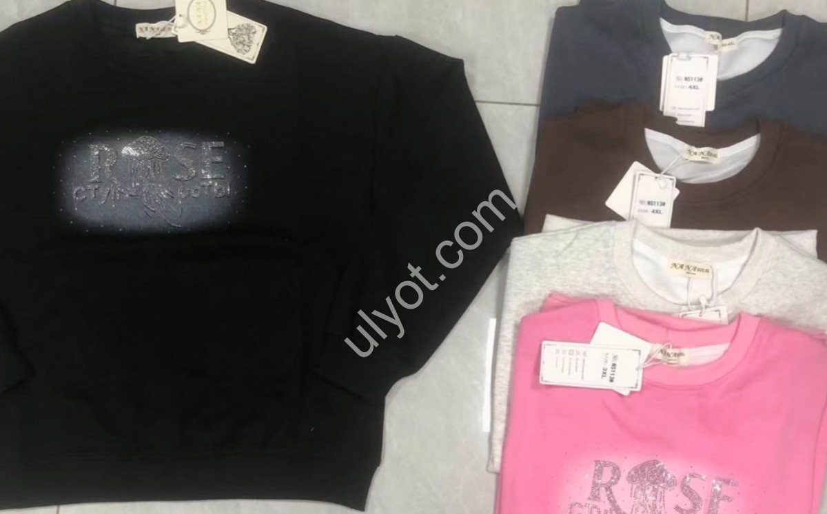 СВІТШОТ (44-50) СВ.СІРИЙ NS113