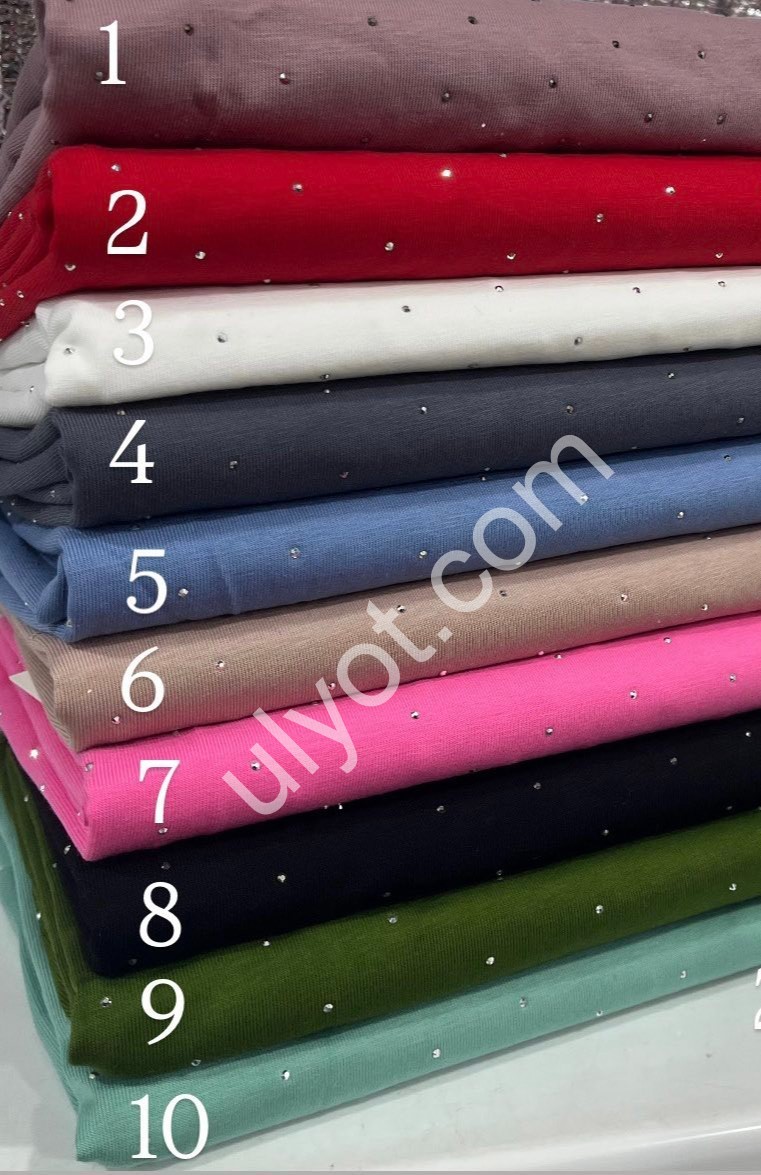 Фото 2 ФУТБОЛКА  (52-56) СТРАЗЫ МИКС 26001