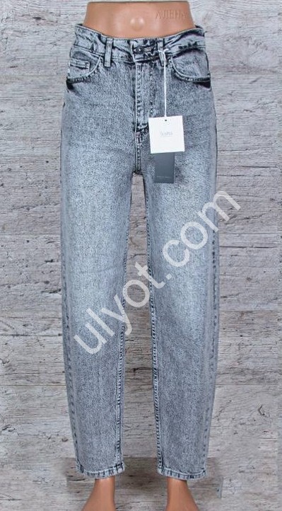 ДЖИНСЫ SASHA (26-31) СЕРЫЙ 2820
