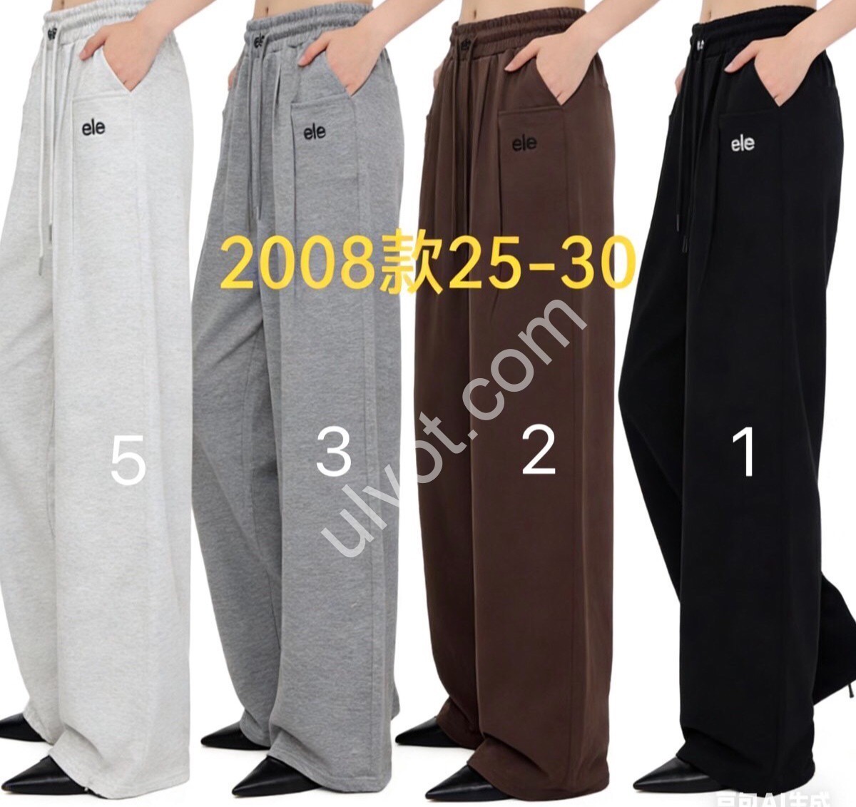 ШТАНЫ (25-30) ПРЯМОЙ ЧЕРНЫЙ 2008/1