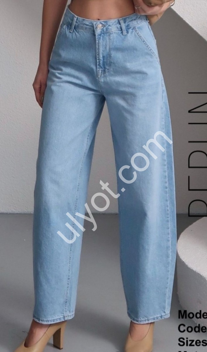 ДЖИНСИ ZEO BASIC (34-42) БЛАКИТНИЙ 5249