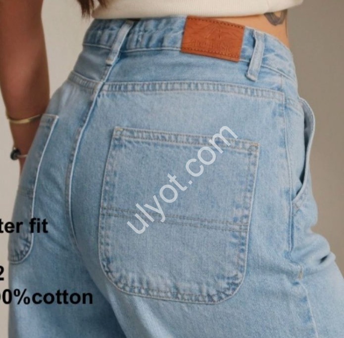 ДЖИНСИ ZEO BASIC (34-42) БЛАКИТНИЙ 5249