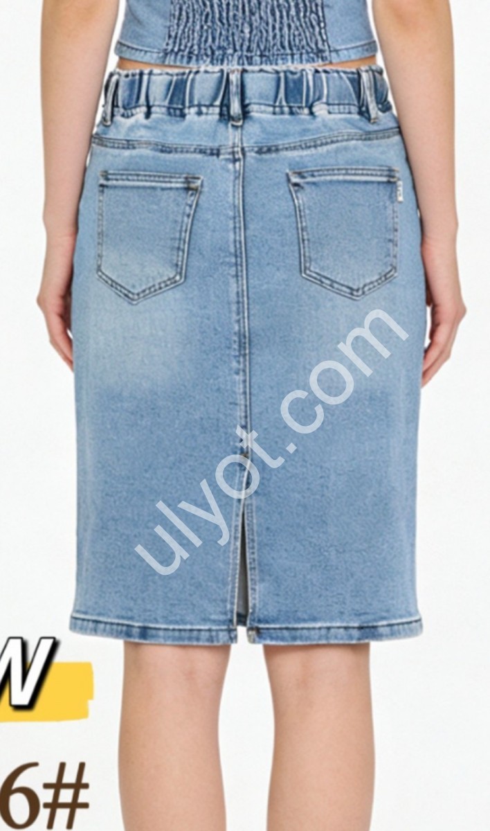 ЮБКА FSW (30-36) ГОЛУБОЙ F6466