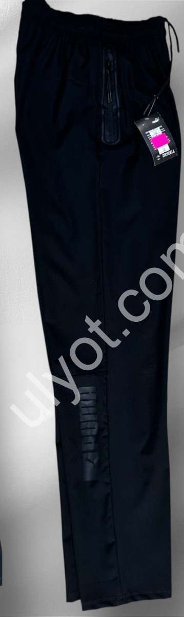 СПОРТ. ШТАНЫ P15 (46-54) ПРЯМОЙ ЧЕРНЫЙ 152/108