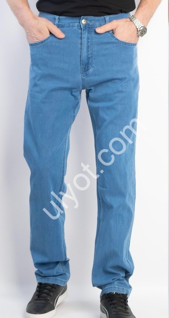 ДЖИНСЫ BASANJIU (32-40) СИНИЙ 028-2-10
