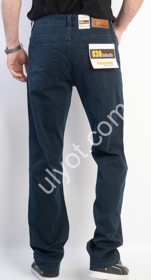 ДЖИНСИ BASANJIU (32-40) ЧОРНИЙ 028-12-10