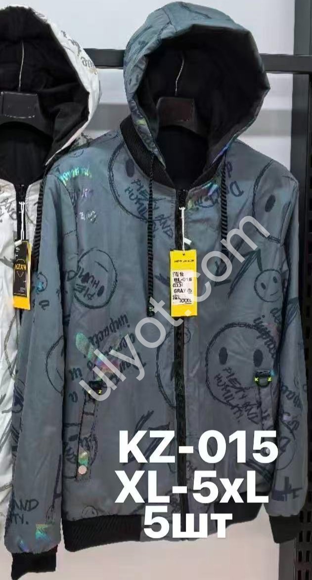 ВЕТРОВКА (XL-5XL) МОЛОКО KZ-015