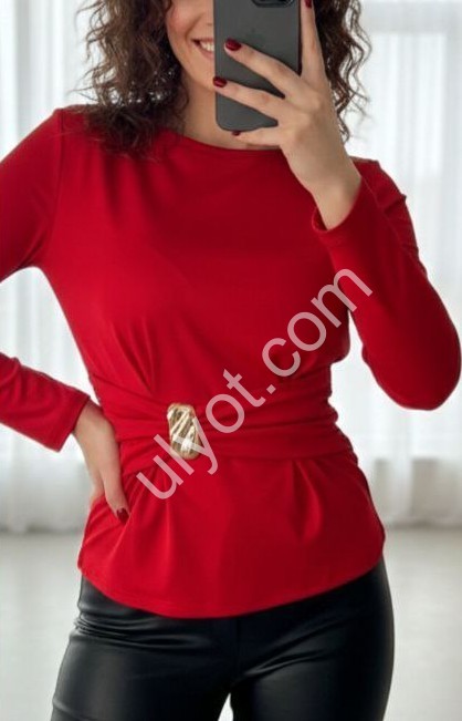 КОФТА (42-48) КРАСНЫЙ 1709