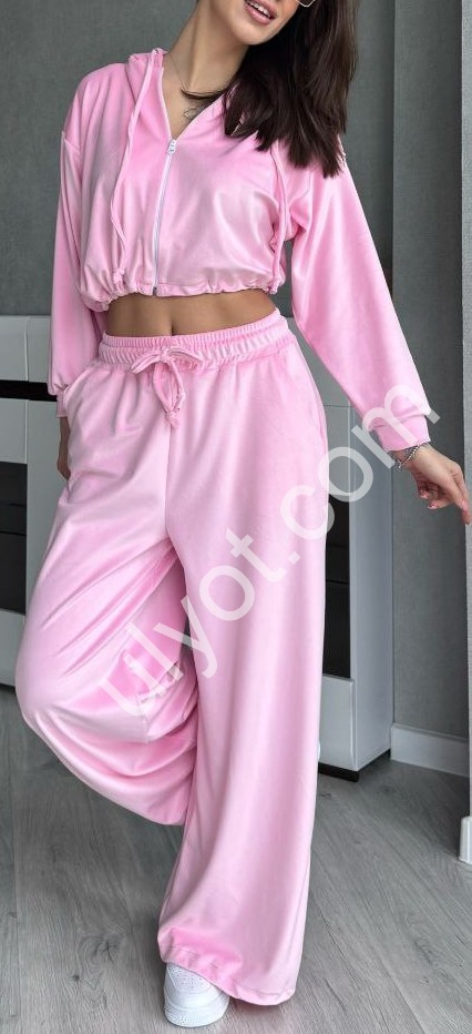 КОСТЮМ (42-48) РОЗОВЫЙ 2498