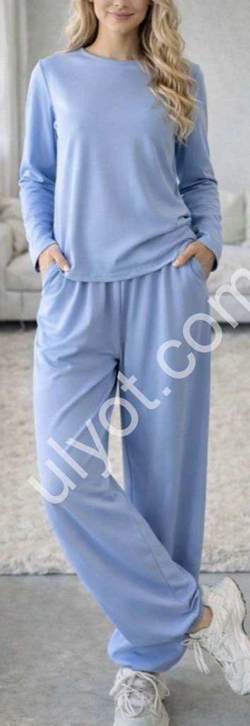 КОСТЮМ (42-48) БЛАКИТНИЙ 2499