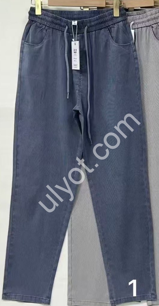 ДЖИНСЫ (25-30) КОРИЧНЕВЫЙ 2609-3