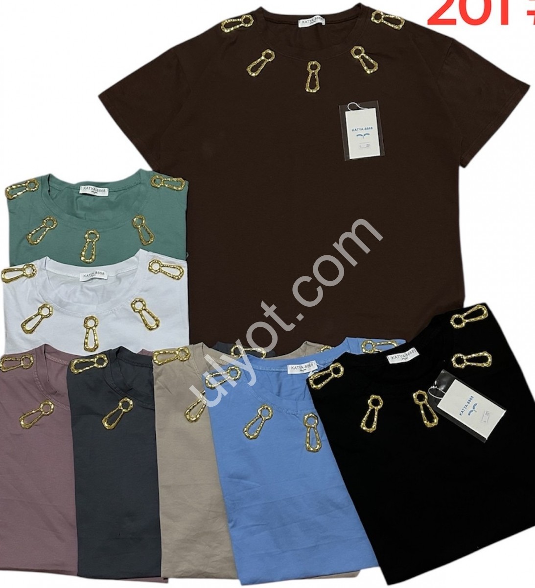 ФУТБОЛКА (ONESIZE 50-56) МИКС 201