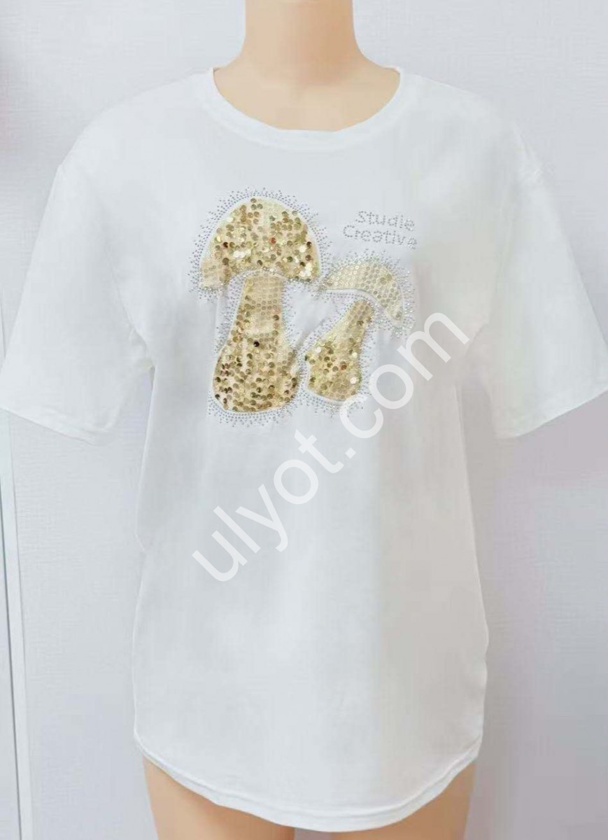 ФУТБОЛКА (ONE SIZE) МІКС 2632