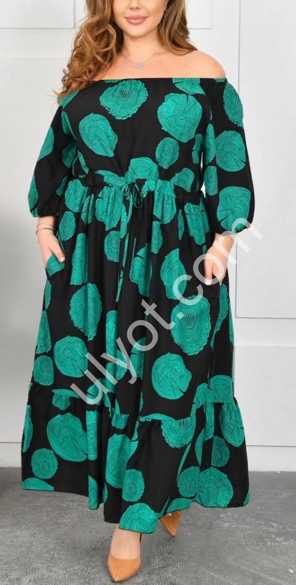 СУКНЯ (58-62) ЗЕЛЕНИЙ A4-2