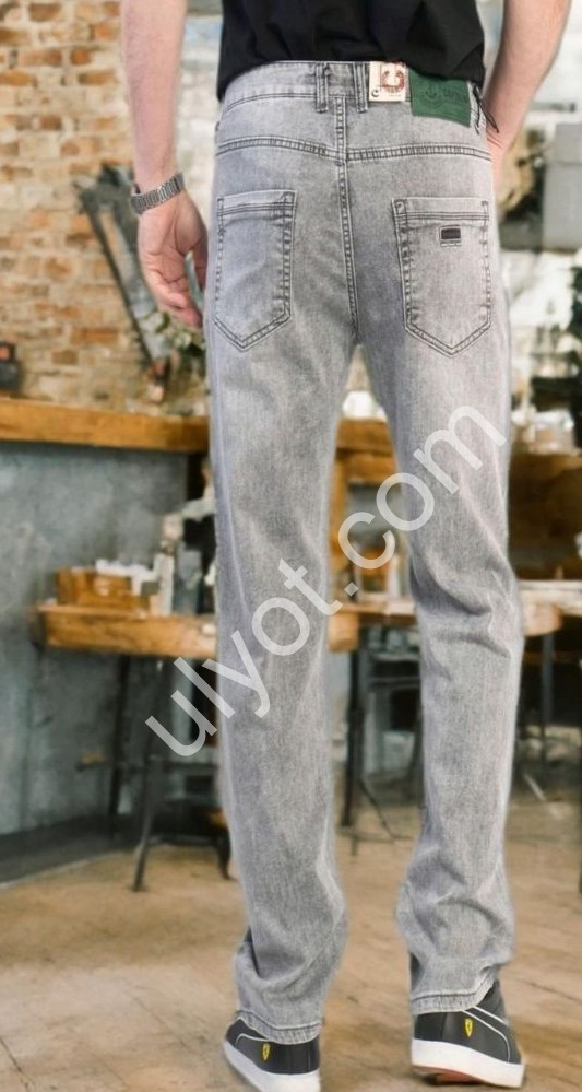 ДЖИНСЫ CAPTAIN (32-42) ГРАФИТ 19183