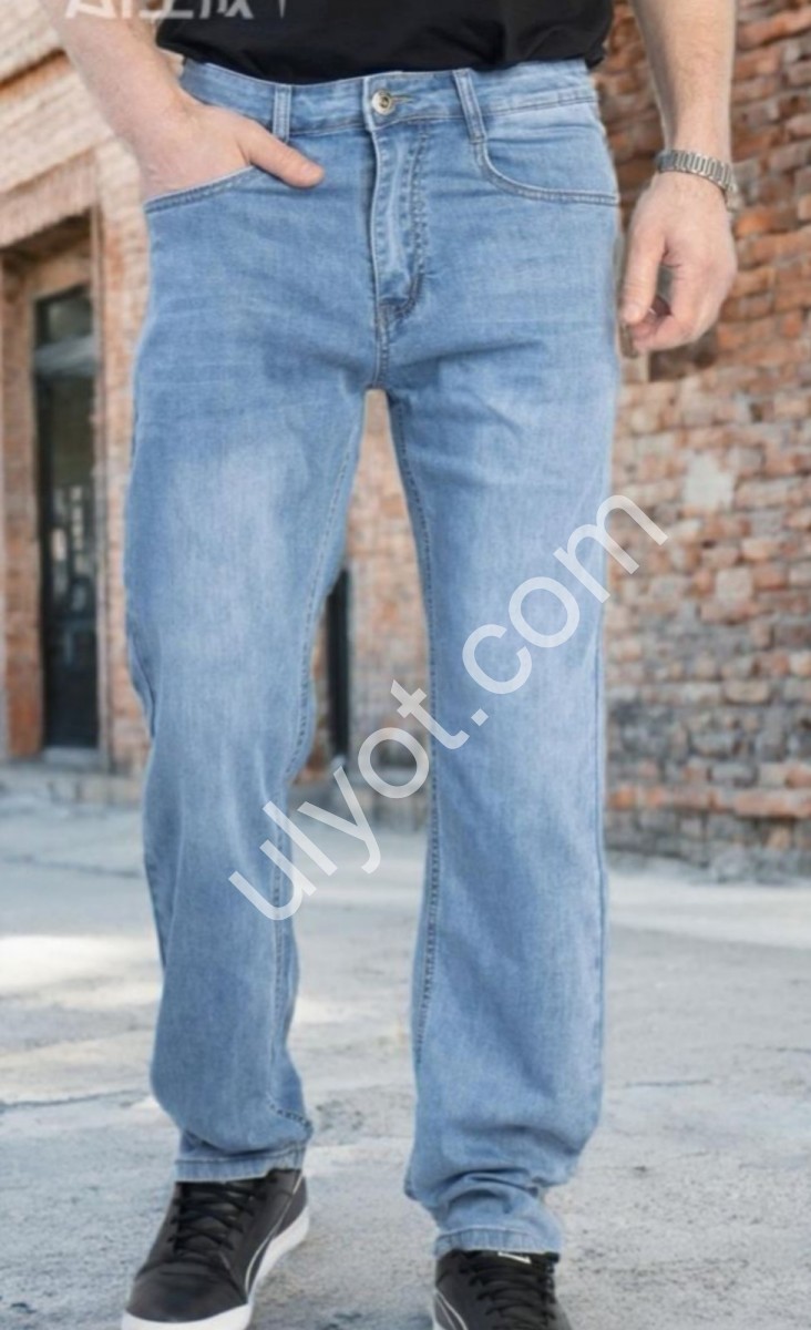 ДЖИНСЫ CAPTAIN (32-38) СИНИЙ 19057