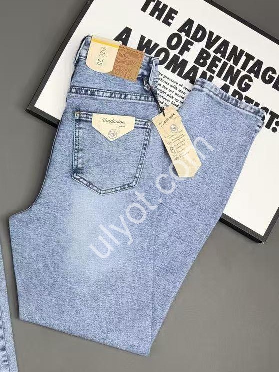 ДЖИНСЫ V&D (25-30) ГОЛУБОЙ 6031