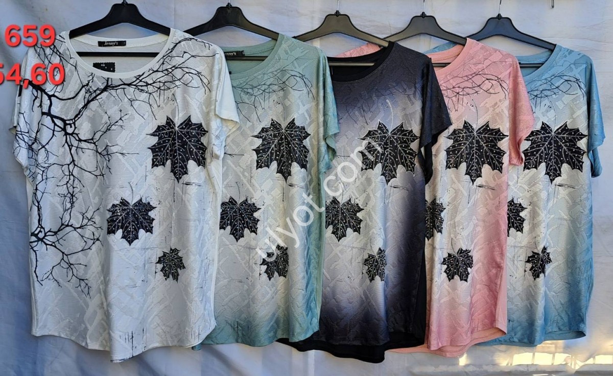 ФУТБОЛКА (ONESIZE 54-60) МІКС 659