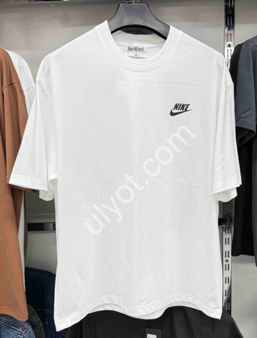 ФУТБОЛКА N02 (M-3XL) БЕЛЫЙ 