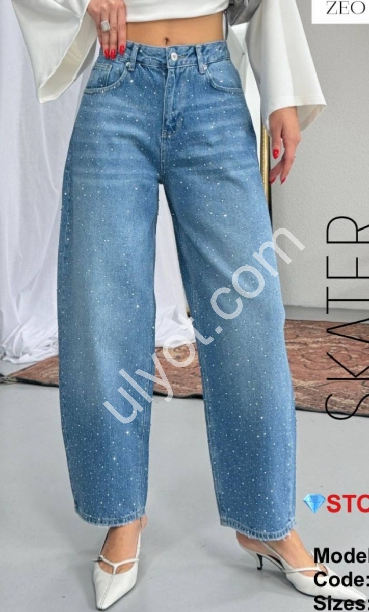 ДЖИНСИ ZEO BASIC (34-42) СТРАЗИ БЛАКИТНИЙ 5262