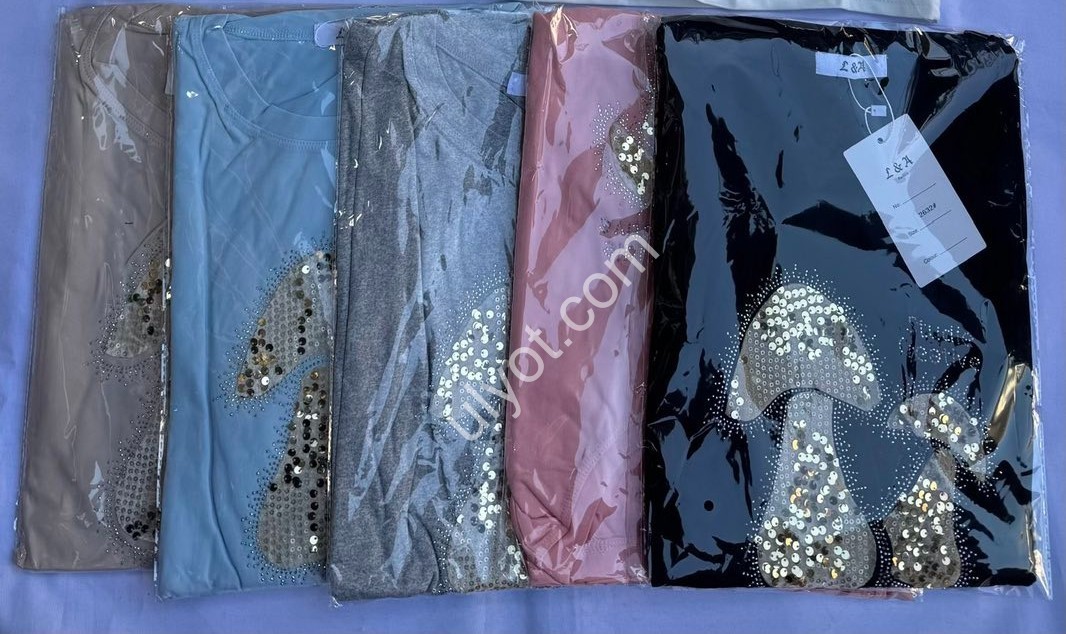 ФУТБОЛКА (ONESIZE 50-58) МІКС 2632