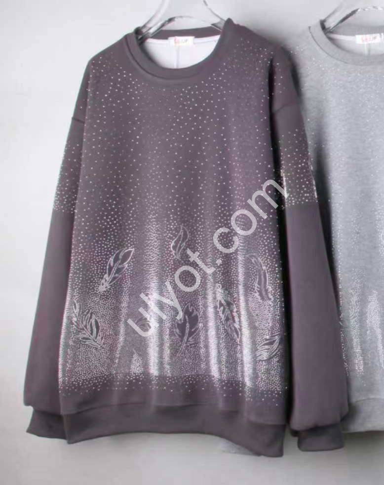 СВІТШОТ JJF (OVERSIZE 48-52) МІКС 2606