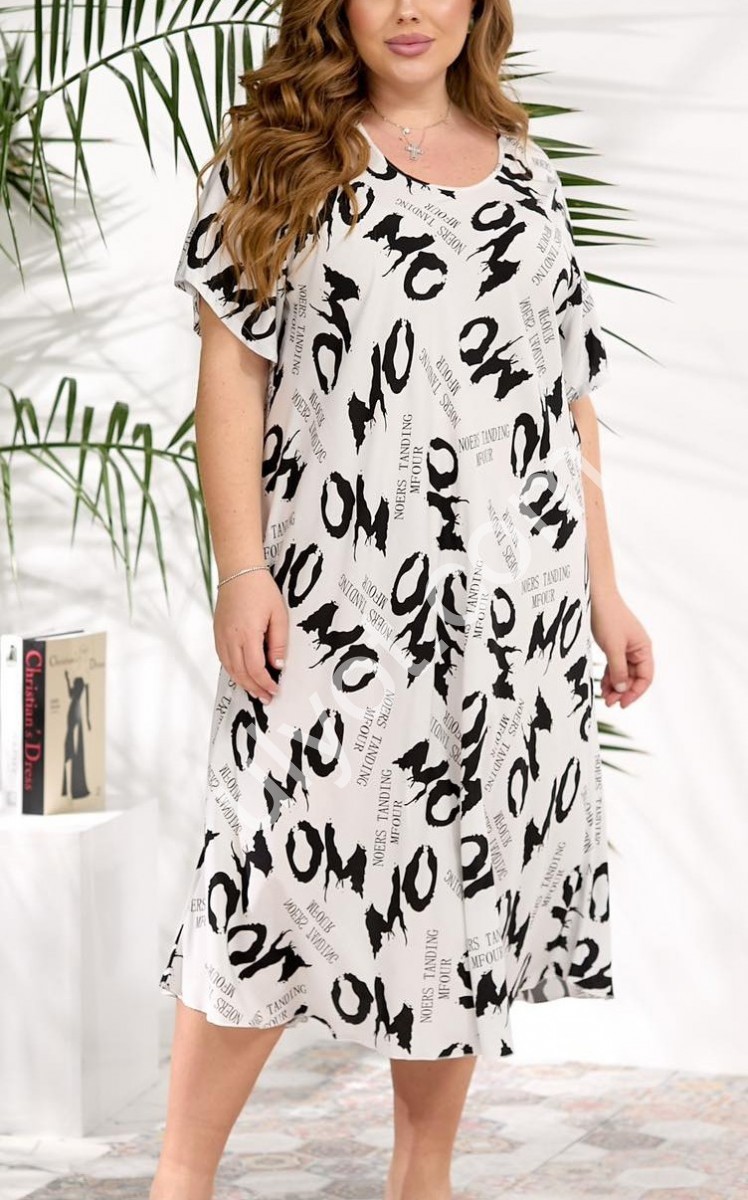 СУКНЯ JJF (3XL-6XL) БІЛИЙ