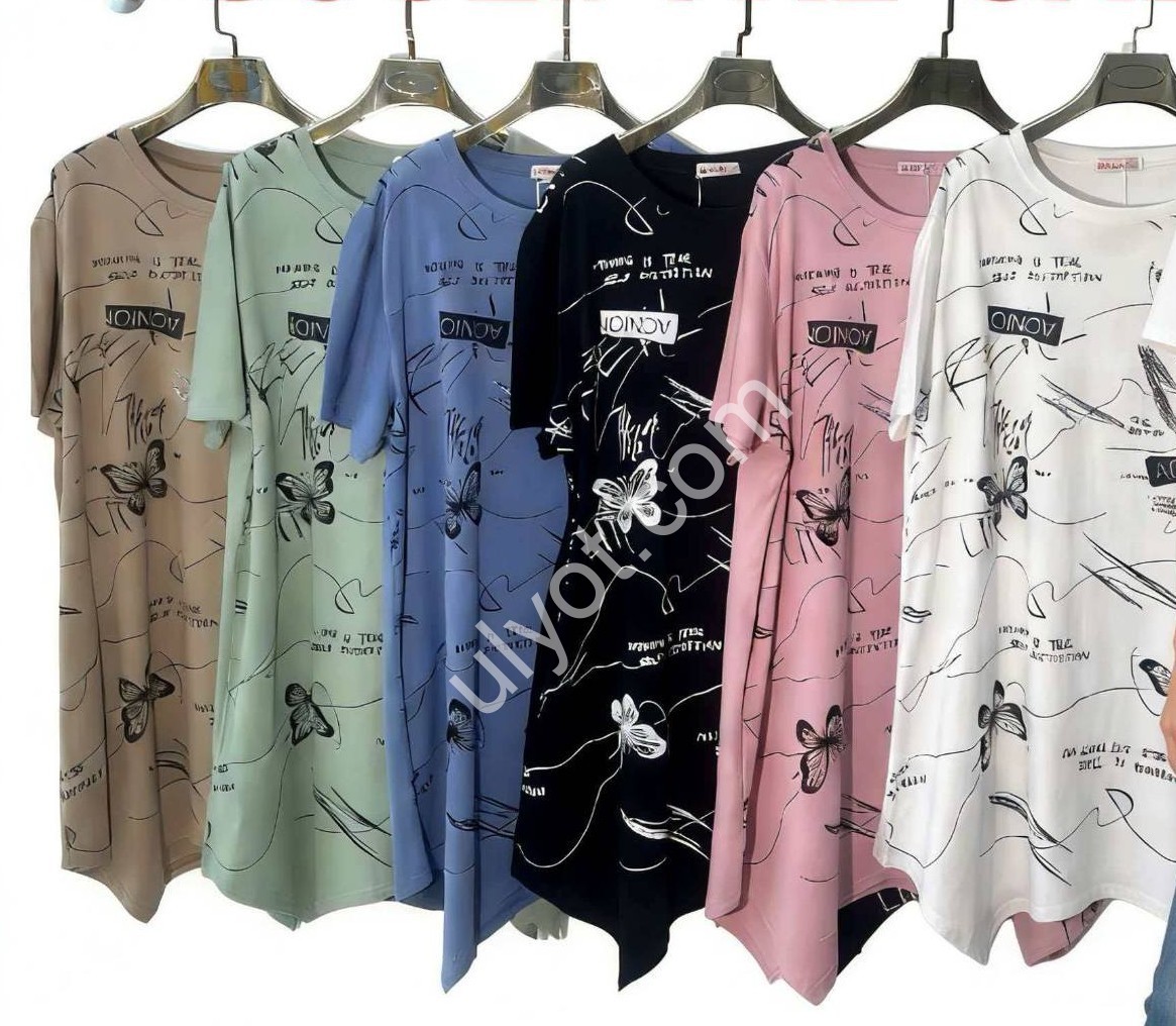 ФУТБОЛКА (7XL-8XL) ЧОРНИЙ 8902